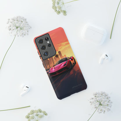 "Sunset Boulevard Ferrari Edition" -Tough Samsung Phone Cases