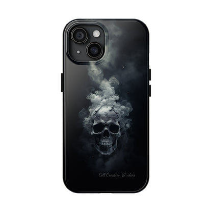 "Ethereal Skull Noir" -Tough iPhone Cases