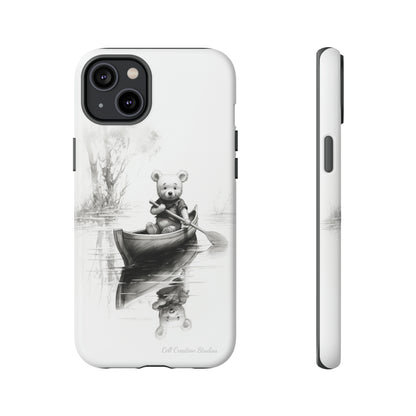 "Winnie-the-Pooh Rowing" Phone Case -Tough Cases