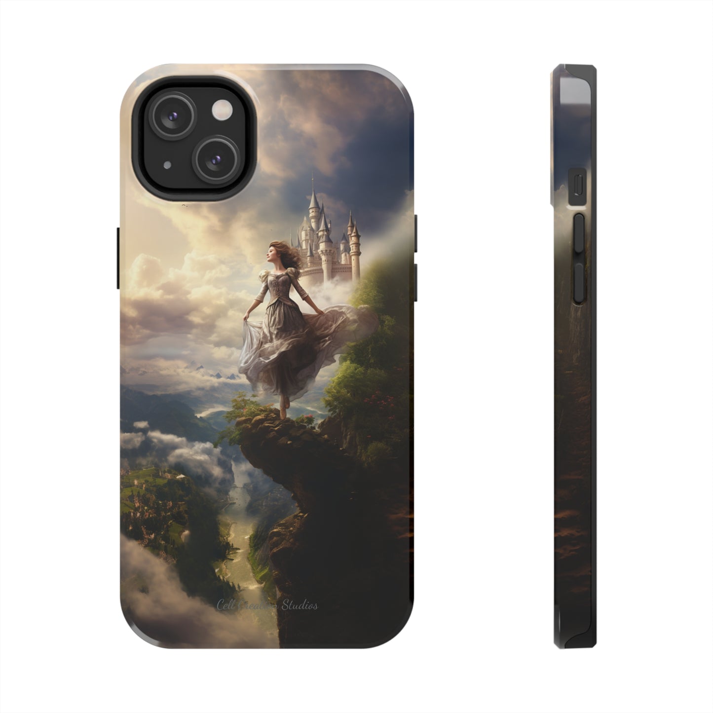 Introducing the "Enchanted Castle Discovery" Cell Phone Case – Uncover the Magic of The Castle On The Hilltop-Tough Phone Cases