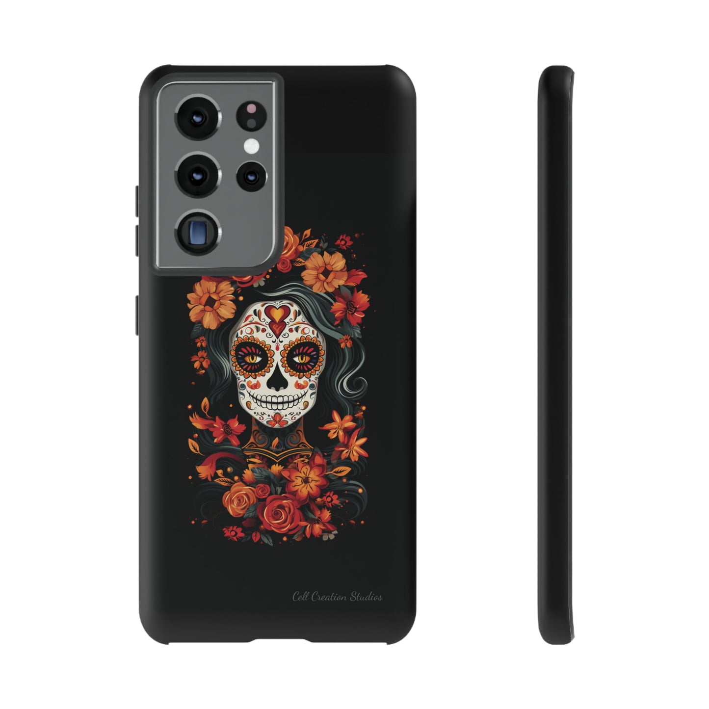 Introducing the "Day of the Dead Fiesta" Cell Phone Case – Celebrate Life in Style -Tough Cases