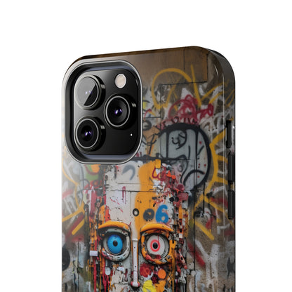 "Urban Graffiti Face" -Tough Phone Cases