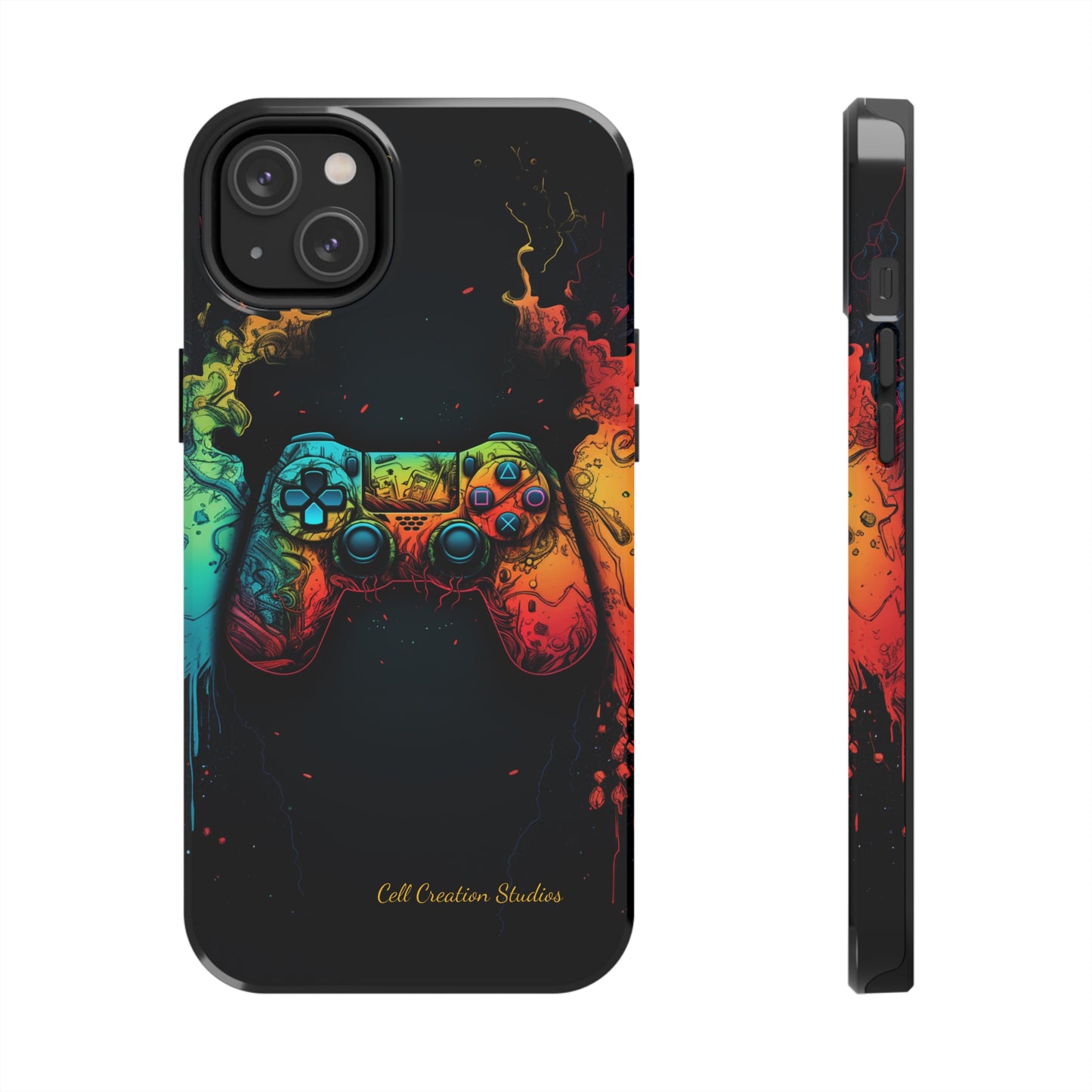 "ColorBlast Gaming" -Tough iPhone Cases