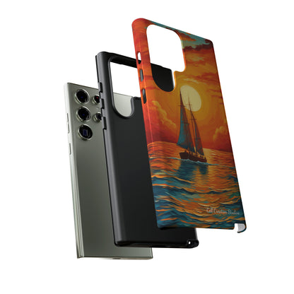 "Sailboat Sunset" - Tough Samsung Cases