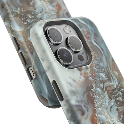 "3D Liquid Splash" -MagSafe Tough iPhone Cases