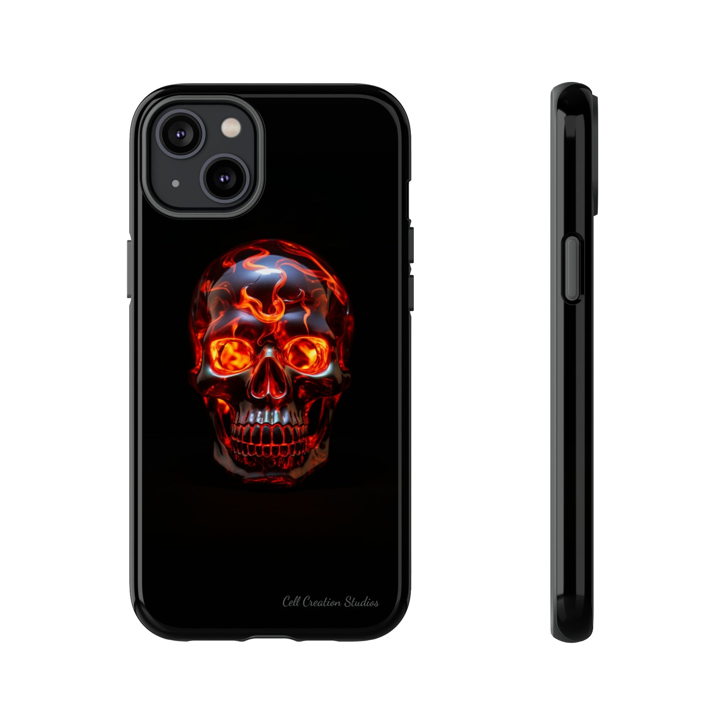 "Inferno Cranium" Phone Case -Tough Cases