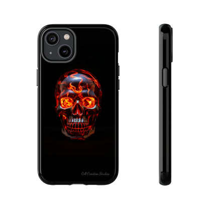 "Inferno Cranium" Phone Case -Tough Cases