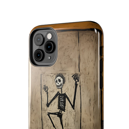 "Groovy Bones Skeleton" -Tough iPhone Cases