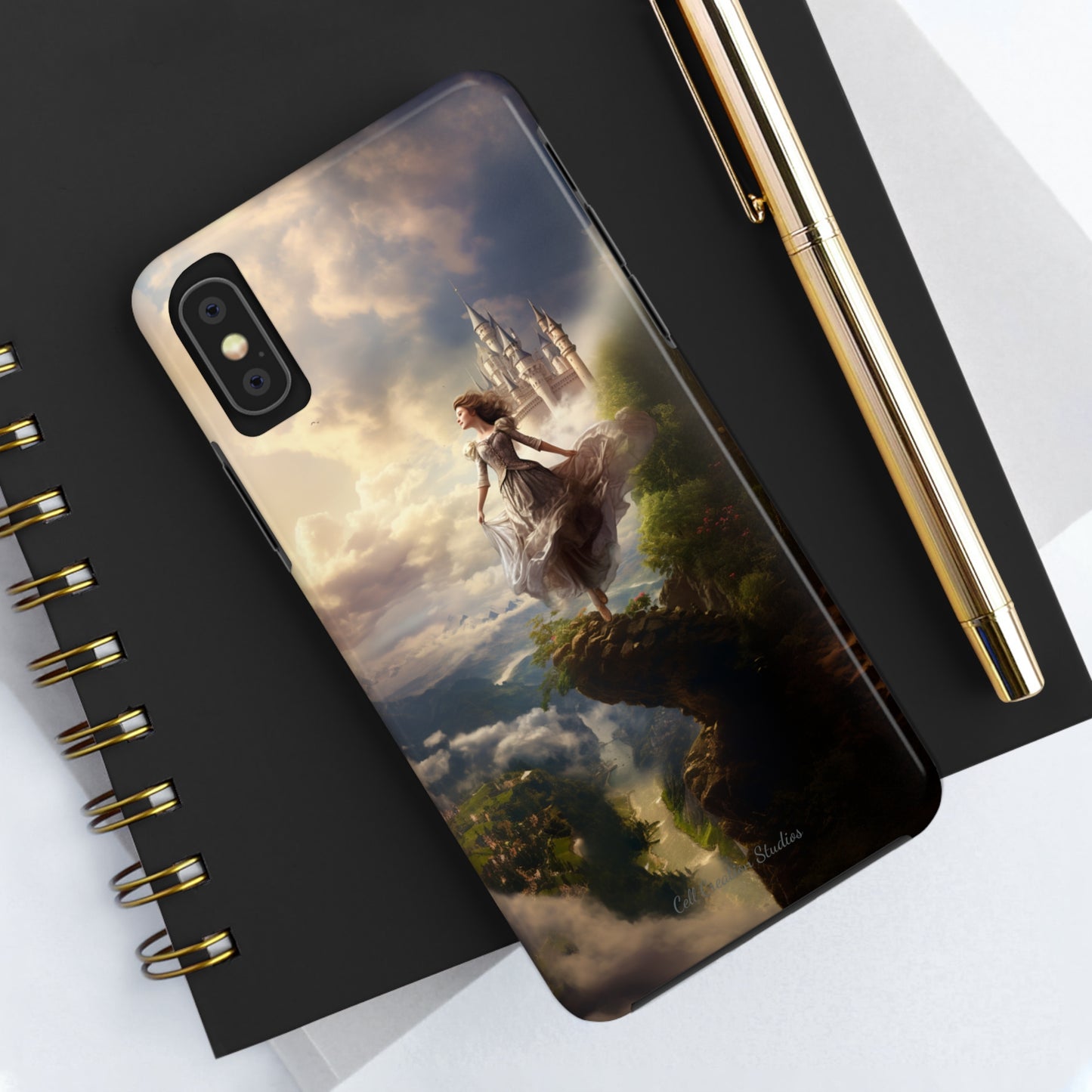 Introducing the "Enchanted Castle Discovery" Cell Phone Case – Uncover the Magic of The Castle On The Hilltop-Tough Phone Cases