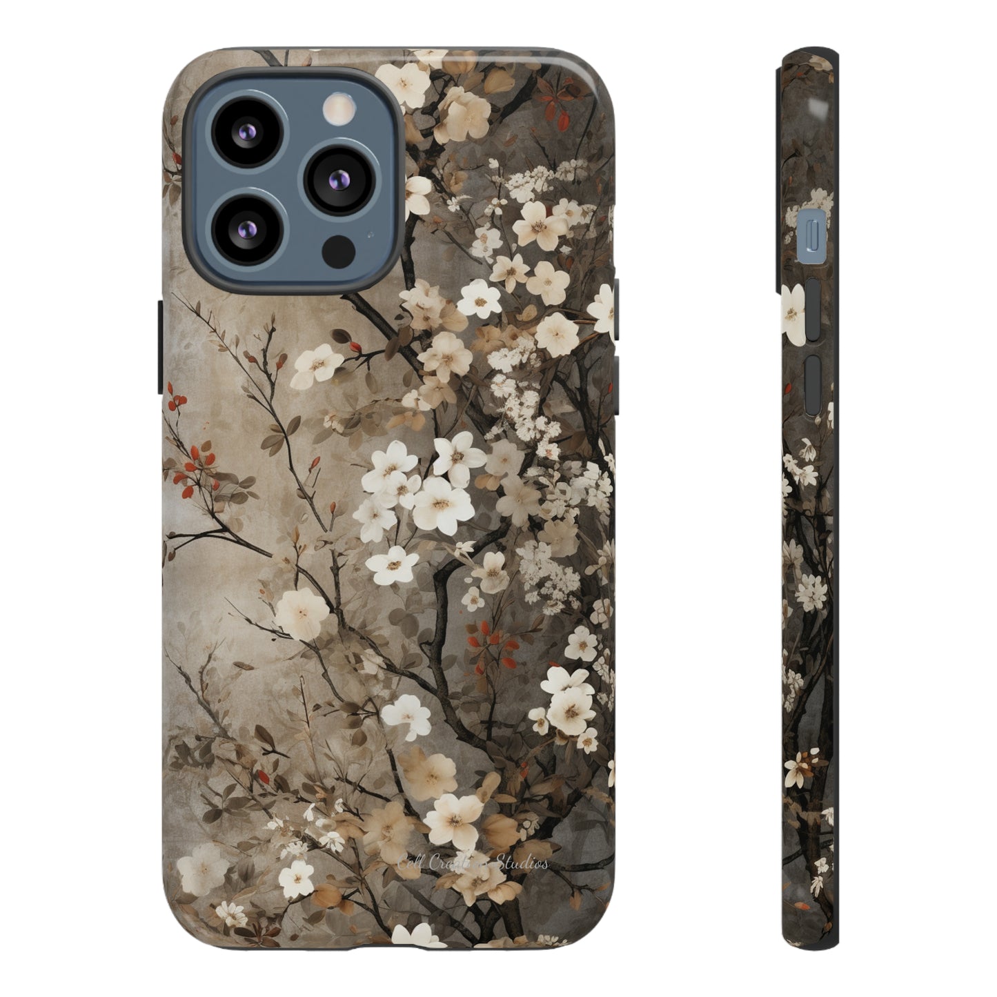 "Whimsical Blooms" -Tough iPhone Cases