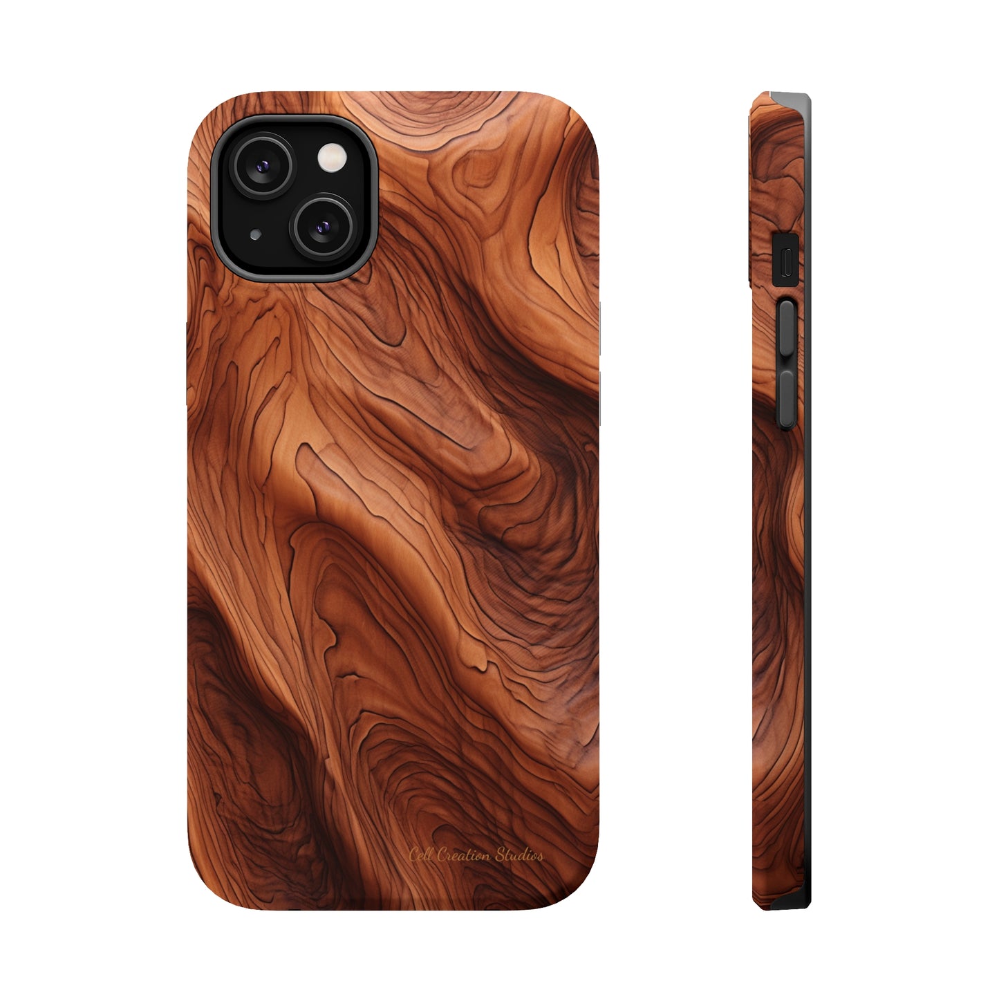 The "Eternal Woodgrain" Phone Case -MagSafe Tough Cases