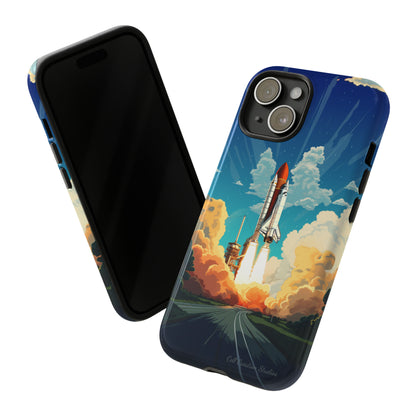 Introducing the "NASA Space Shuttle Launch" Cell Phone Case - Elevate Your Style to New Heights -Tough Cases