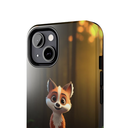 Introducing the "Enchanted Woods Fox" Cell Phone Case – Step into a Whimsical World of Adventure! -Tough Phone Cases