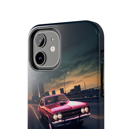 "Sunset City Cruise GTO Edition" -Tough iPhone Cases