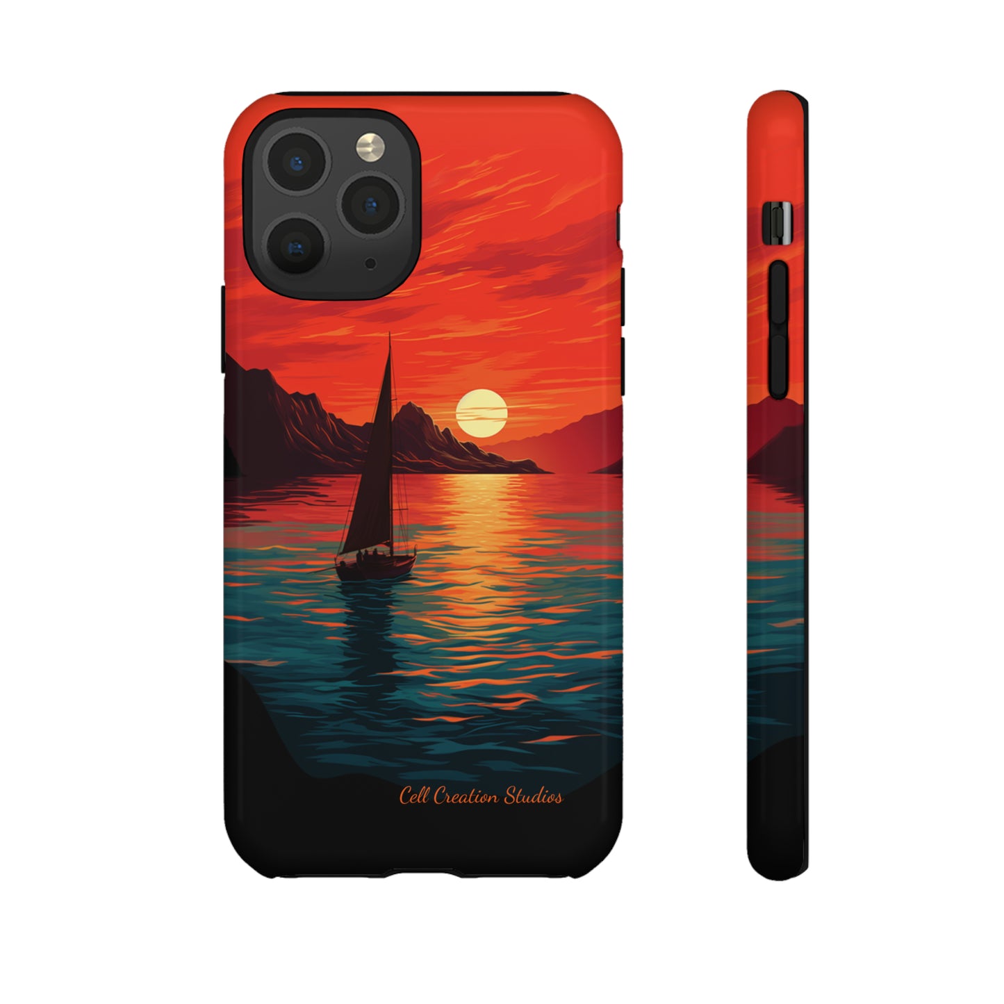 "Serenity at Sunset"  -Tough iPhone Cases