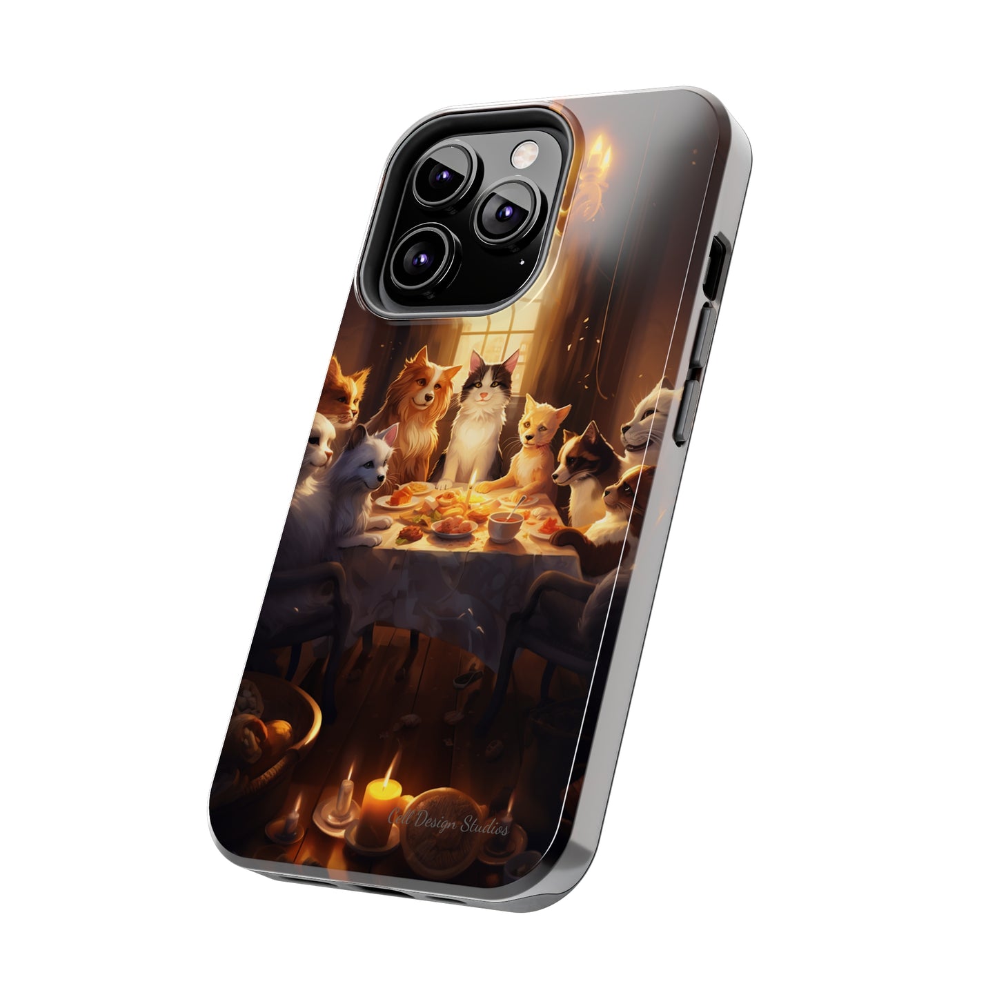 Introducing the "Harmony Feast" Cell Phone Case – Celebrate Unity and Joy! -Tough Phone Cases