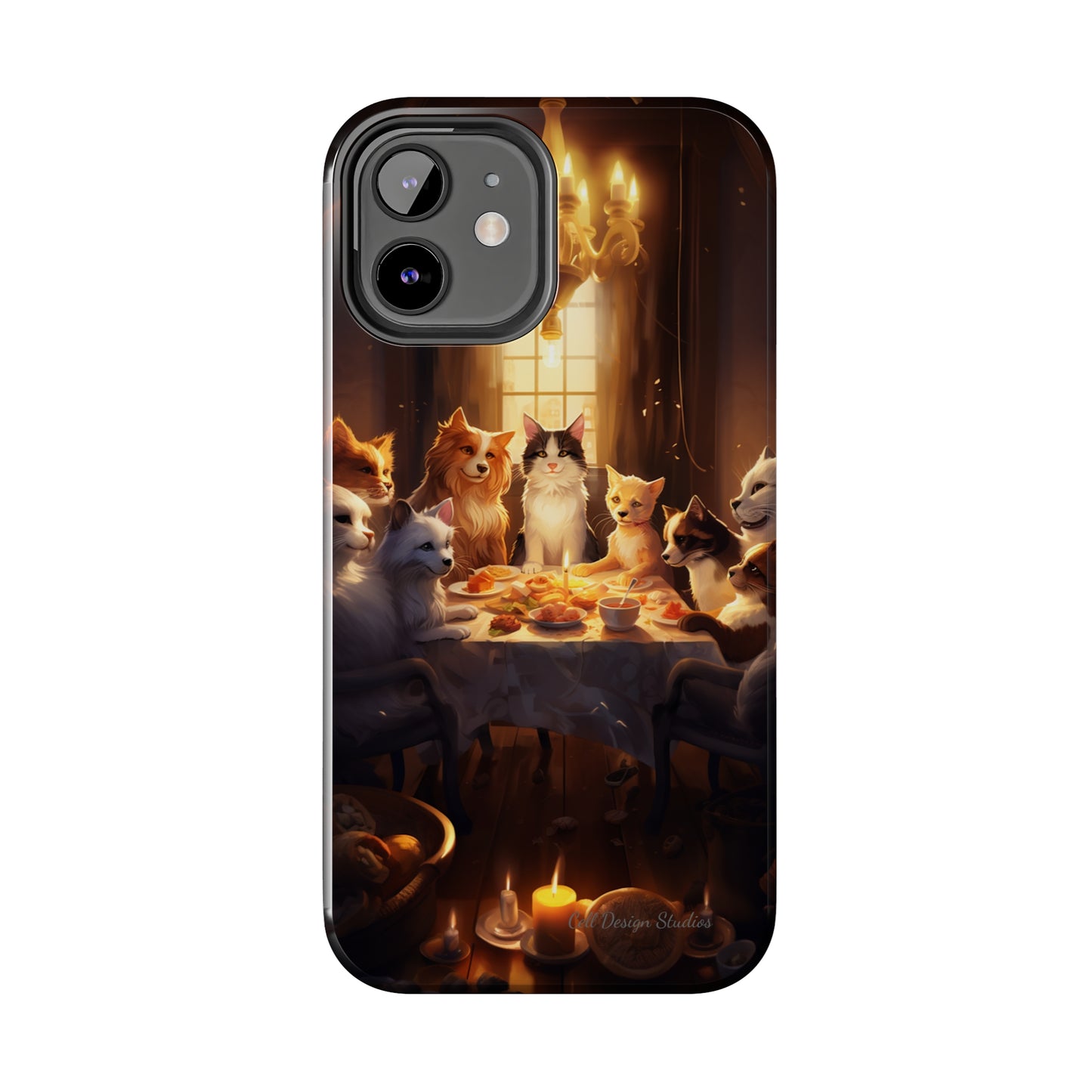 Introducing the "Harmony Feast" Cell Phone Case – Celebrate Unity and Joy! -Tough Phone Cases