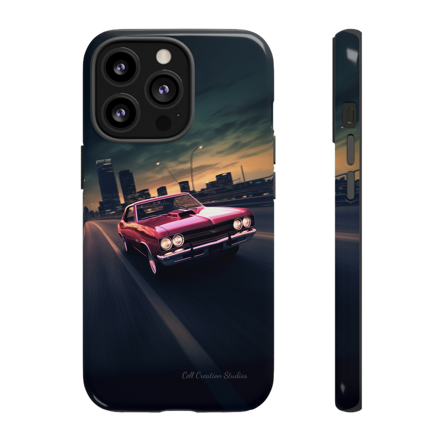 "Sunset City Cruise GTO Edition" -Tough iPhone Cases