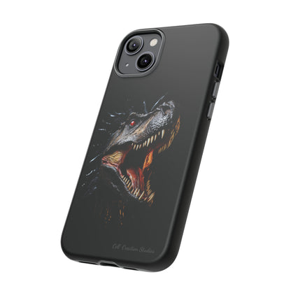 "Jurassic Impact" T-Rex Phone Case -Tough Cases