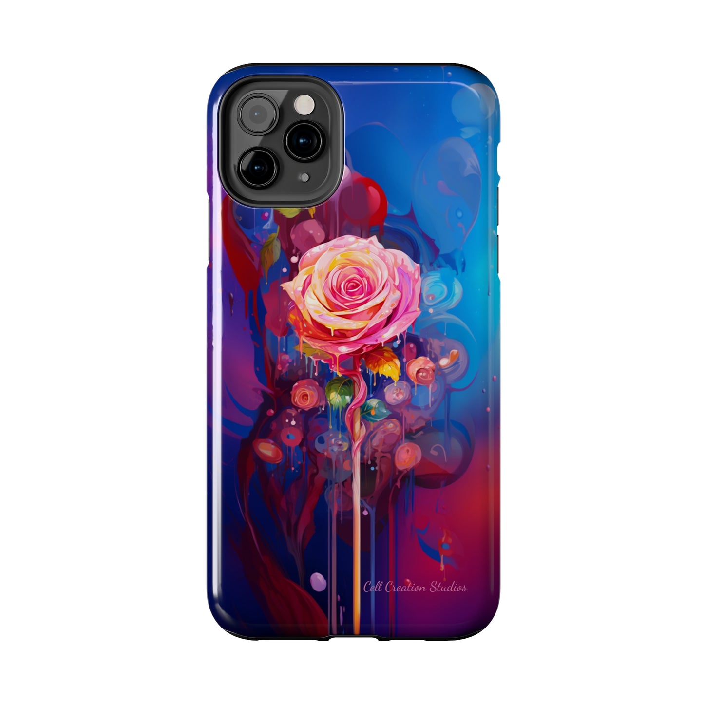 "Dreamy Rose Bloom Fantasy" -Tough iPhone Cases