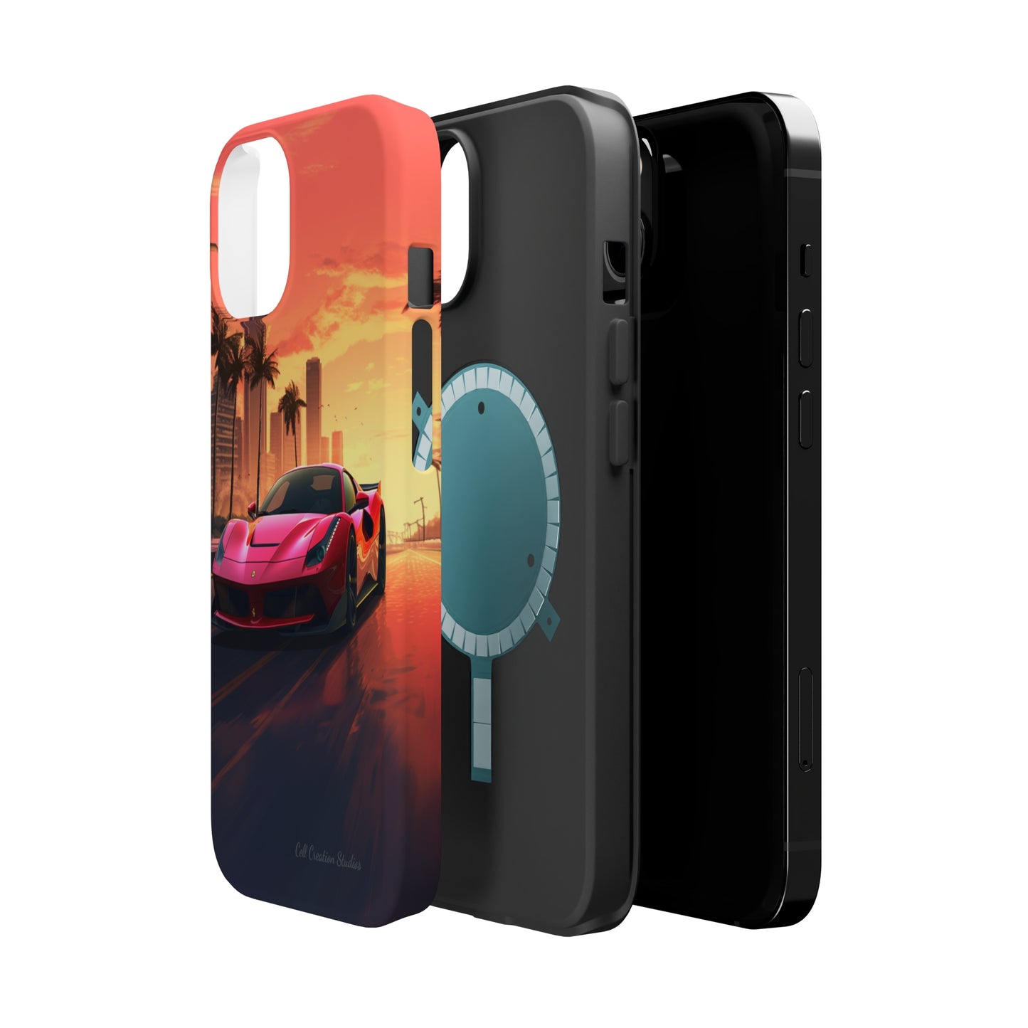 "Sunset Boulevard Ferrari Edition" -MagSafe Tough iPhone Cases