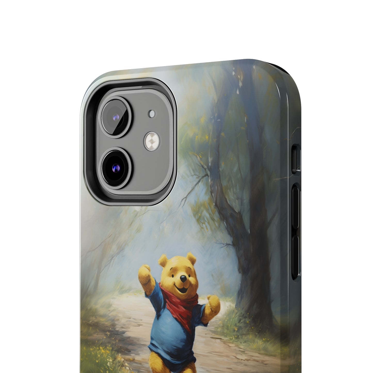 Introducing the "Winnie-The-Pooh Puddle Splash" Cell Phone Case – A Splash of Nostalgic Fun -Tough Phone Cases