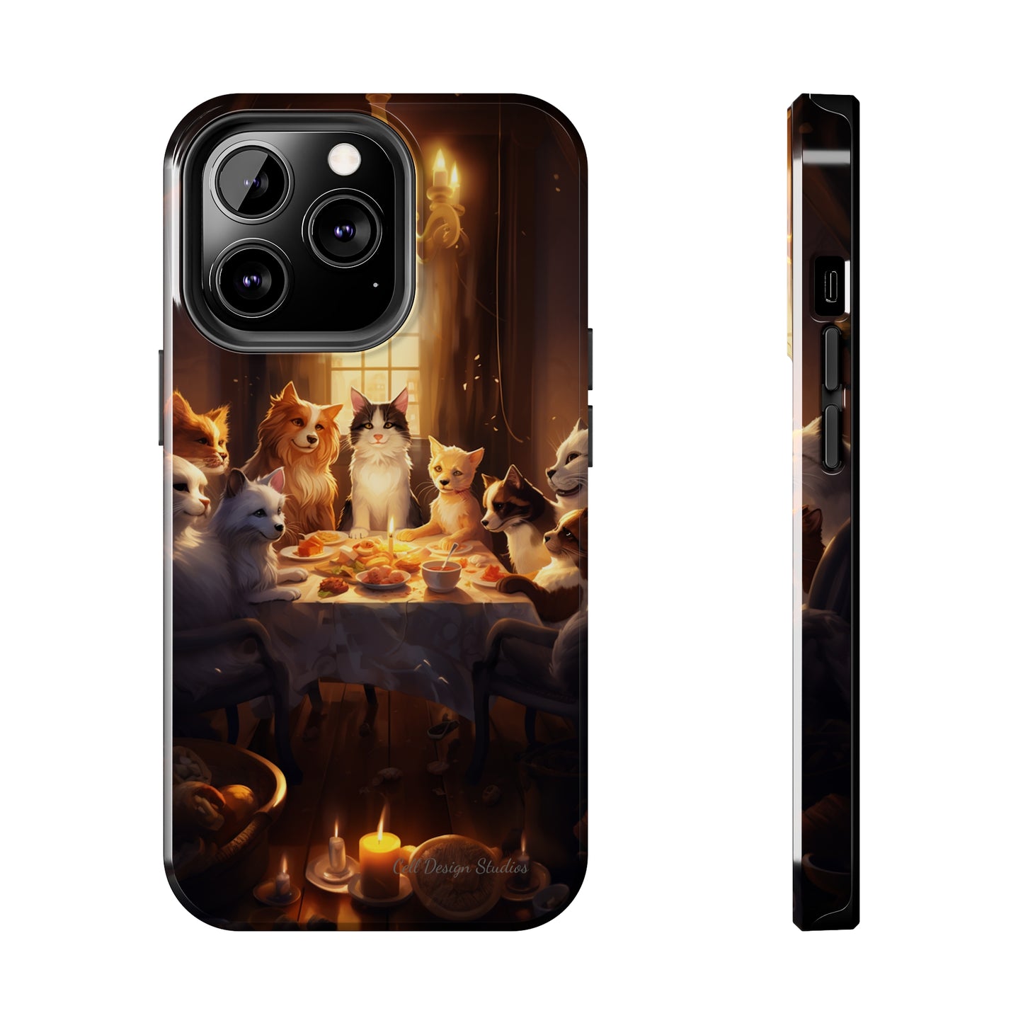 Introducing the "Harmony Feast" Cell Phone Case – Celebrate Unity and Joy! -Tough Phone Cases