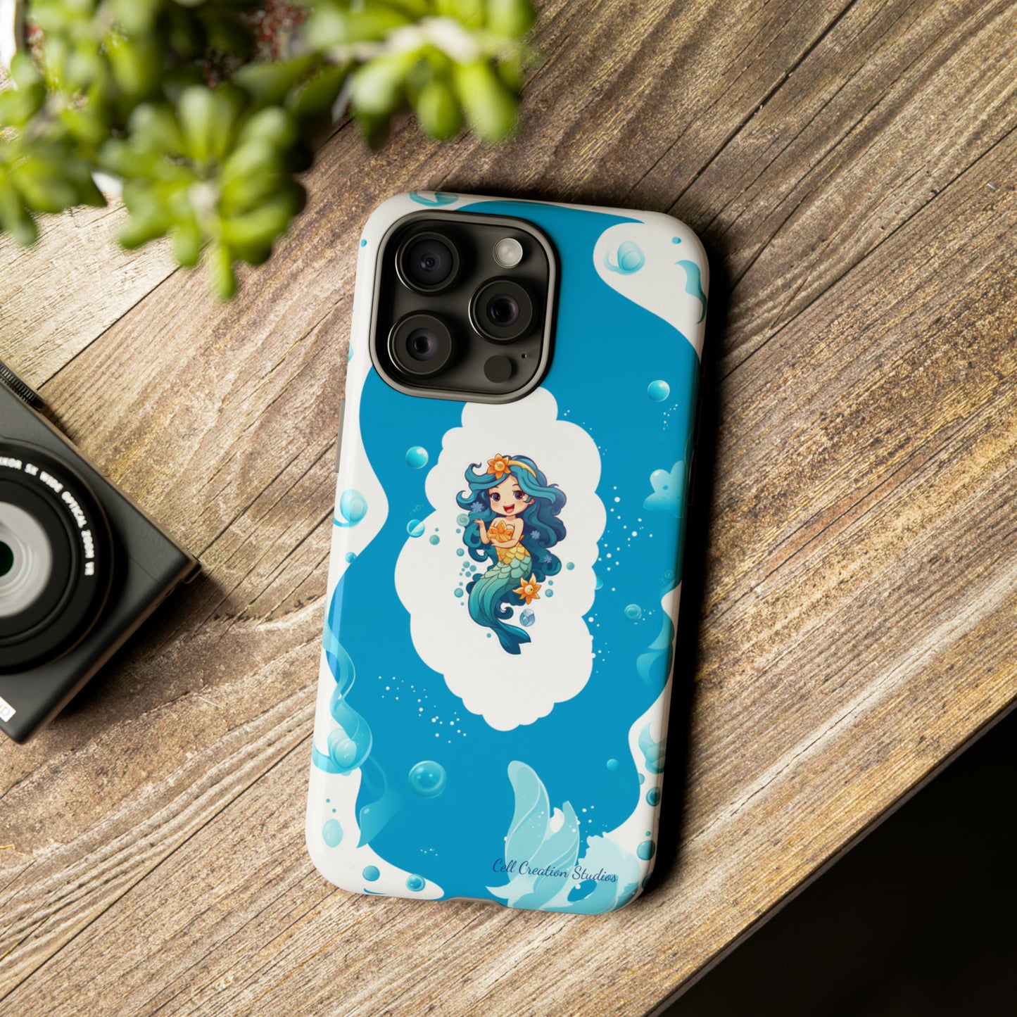 "Mermaid Elegance" -Tough iPhone Cases