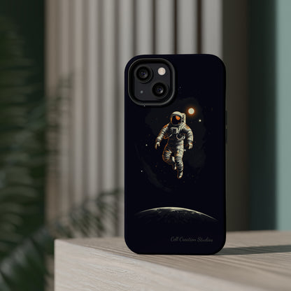 "Cosmic Explorer Astronaut" -MagSafe Tough iPhone Cases