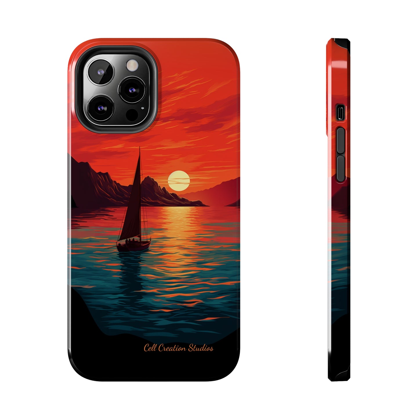 "Serenity at Sunset" -Tough iPhone Cases