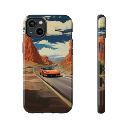 "Desert Racer Ferrari Edition" -Tough iPhone Cases