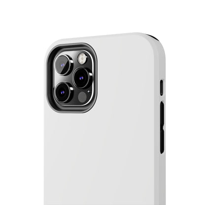 "Pure Elegance White" -Tough iPhone Cases