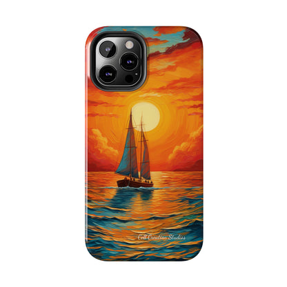 "Sailboat Sunset" -Tough iPhone Cases