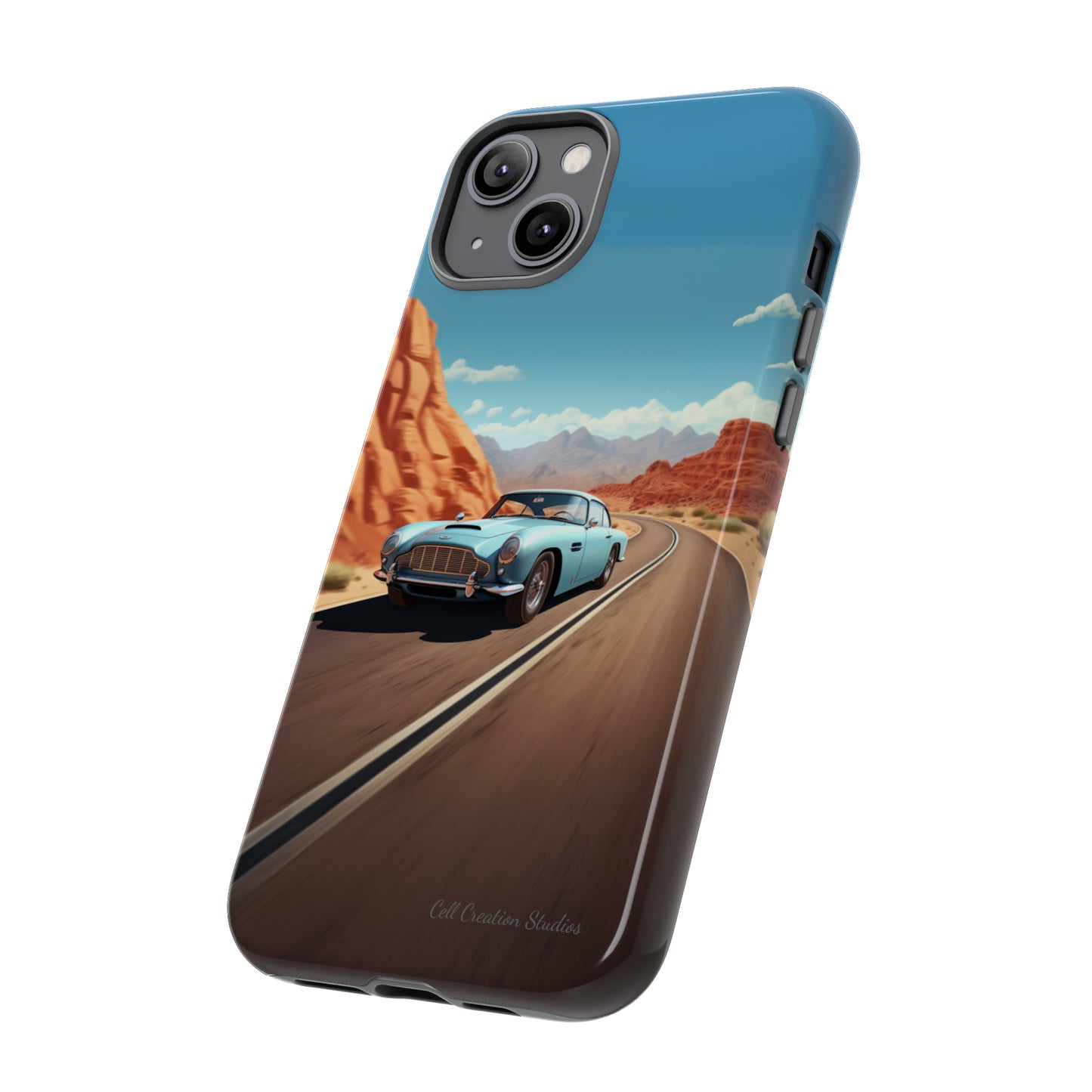 "Silver Racing Legend" -Tough iPhone Cases