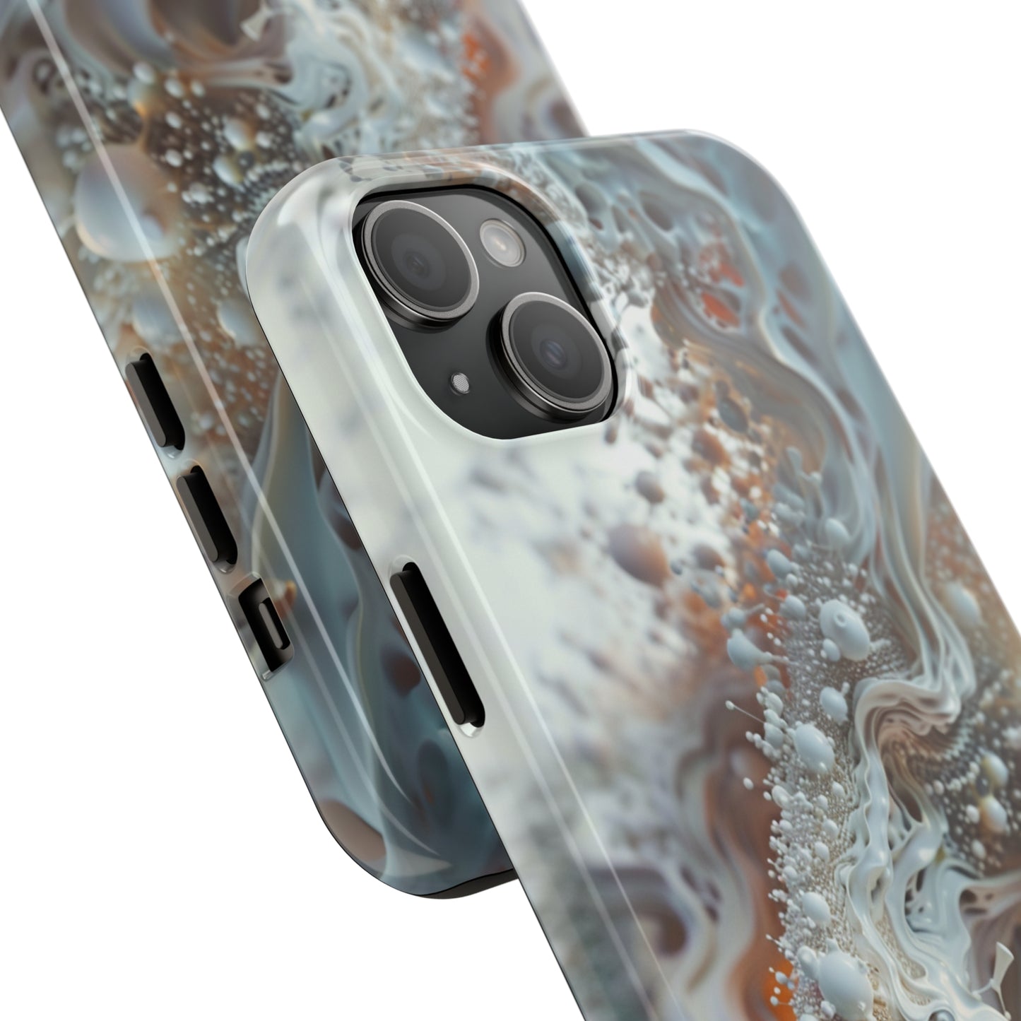 "3D Liquid Splash" -Tough iPhone Cases