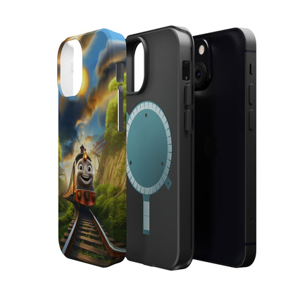 The 'Smiling Express Train" Phone Case -MagSafe Tough Cases