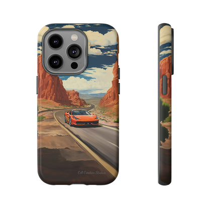 "Desert Racer Ferrari Edition" -Tough iPhone Cases