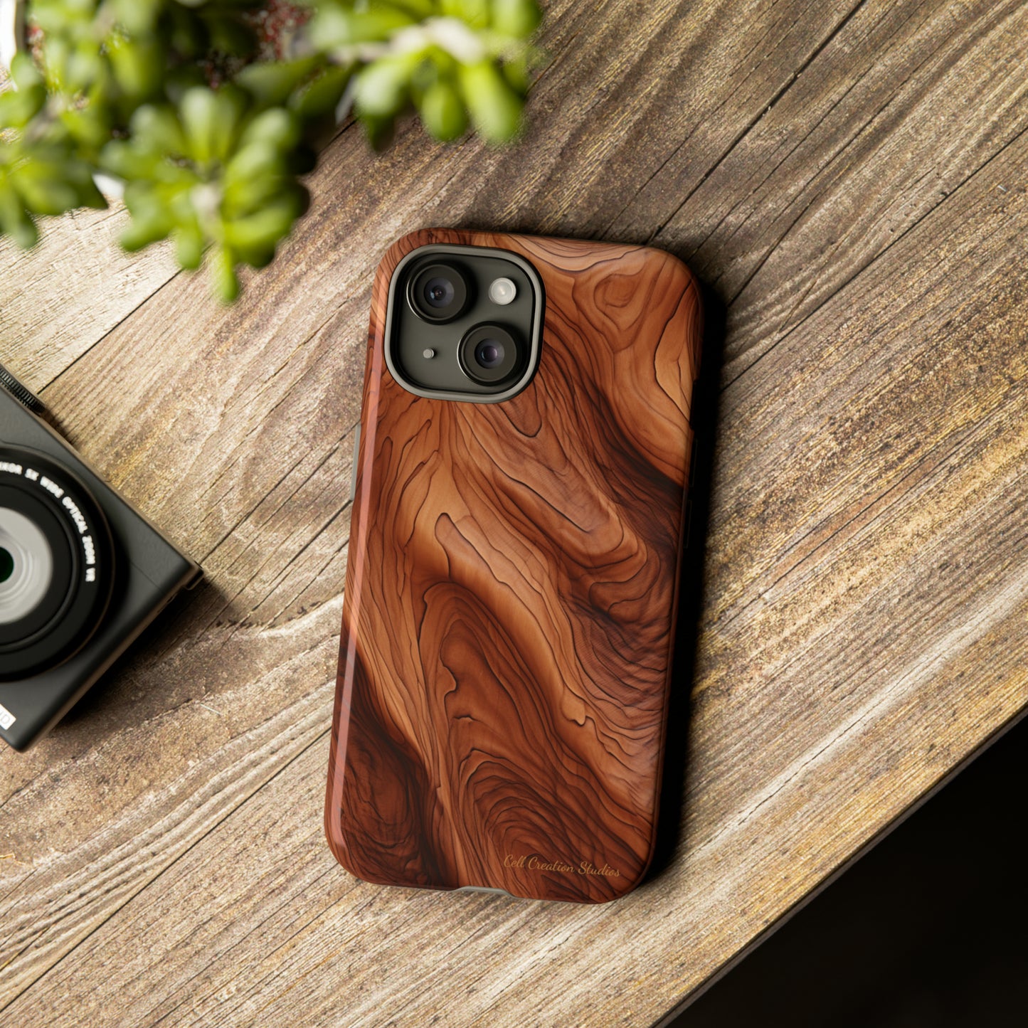 The "Eternal Woodgrain" Phone Case -Tough Cases