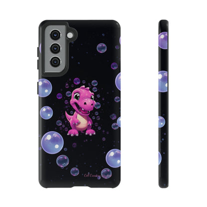 "Dino Glam" Glitter Dinosaur Phone Case -Tough Cases