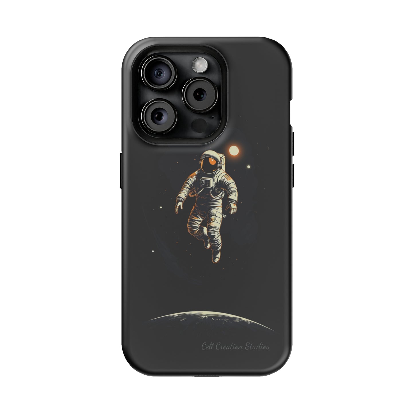 "Cosmic Explorer Astronaut" -MagSafe Tough iPhone Cases