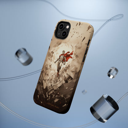 Introducing the "Heroic Guardian" Cell Phone Case – Unleash Your Inner Superhero with Captivating Design -MagSafe Tough Cases