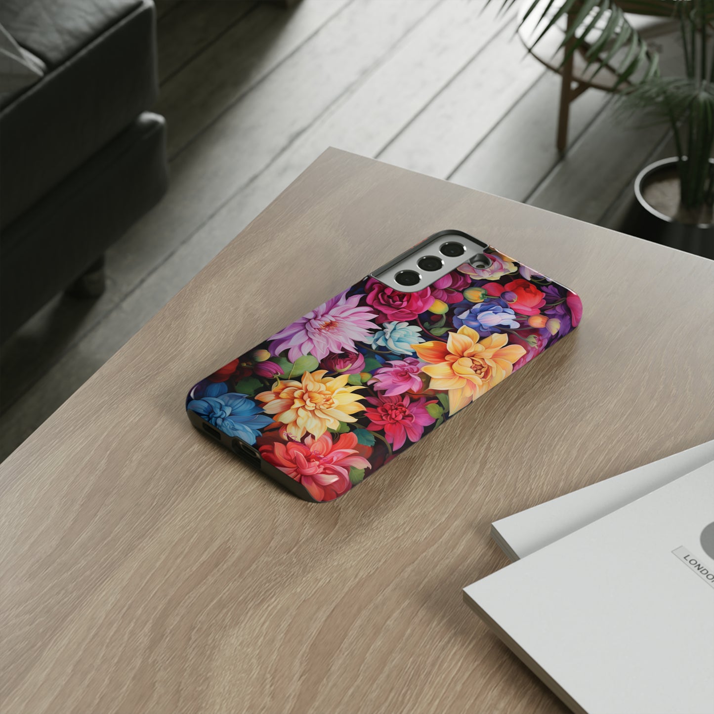 Introducing the "Blossom Beauty" Cell Phone Case – Elevate Your Style with Floral Charm -Tough Cases