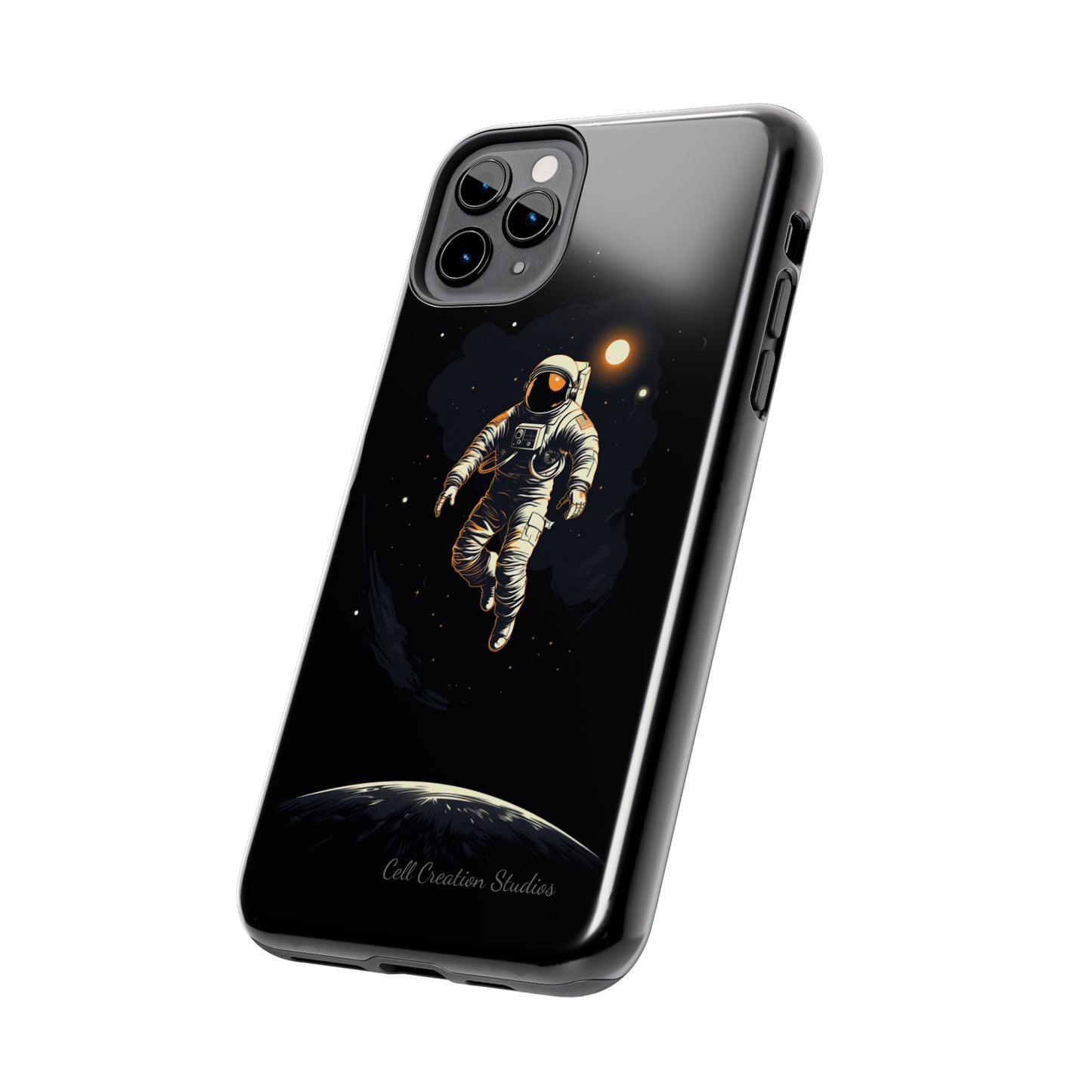 "Cosmic Explorer Astronaut" -Tough iPhone Cases