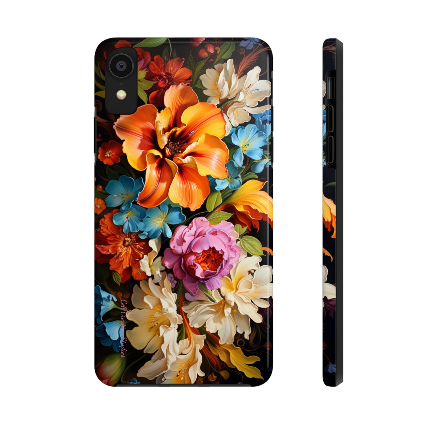 Introducing the "Floral Elegance" Cell Phone Case – Blossom with Style -Tough Phone Cases