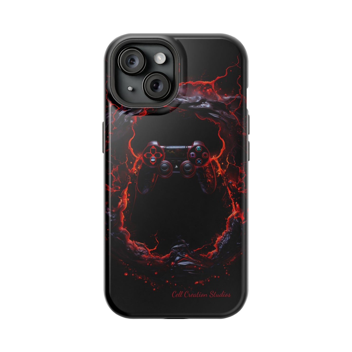 "InfernoGamer Plasma Burst" -MagSafe Tough iPhone Cases