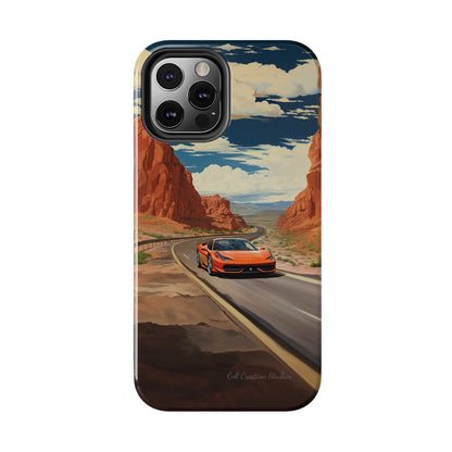 "Desert Racer Ferrari Edition" -Tough iPhone Cases