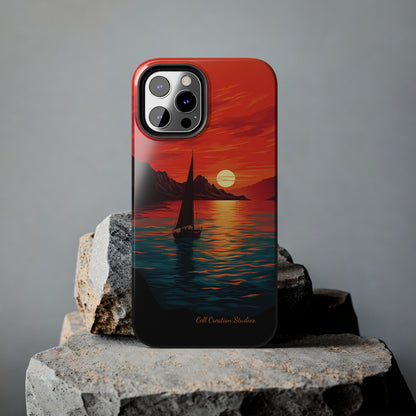 "Serenity at Sunset" -Tough iPhone Cases