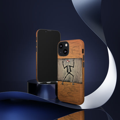 "Dance of the Skeletal Muse" -Tough iPhone Cases