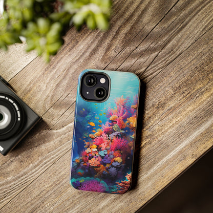 "Coral Reef Splendor" Cell Phone Case – Dive into the Vibrant Underwater World - Phone Cases