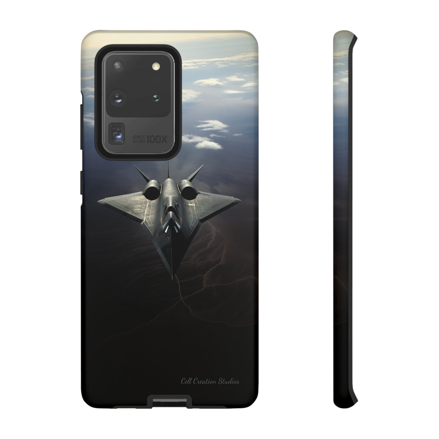 "Stealth Bomber Nightfall" Phone Case -Tough Cases